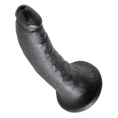 King Cock Cock with Balls 6 - Black цена и информация | Фаллоимитаторы | kaup24.ee