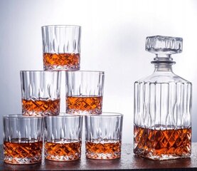 Pasabahce klaaside ja karahvini komplekt, 7 tk hind ja info | Klaasid, tassid ja kannud | kaup24.ee