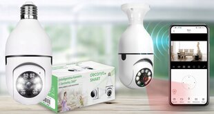 Mini Decorya Full HD 1920 x 1080 valge kaamera hind ja info | Valvekaamerad | kaup24.ee