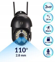 IP kaamera Zintronic v3 WiFi must цена и информация | Камеры видеонаблюдения | kaup24.ee