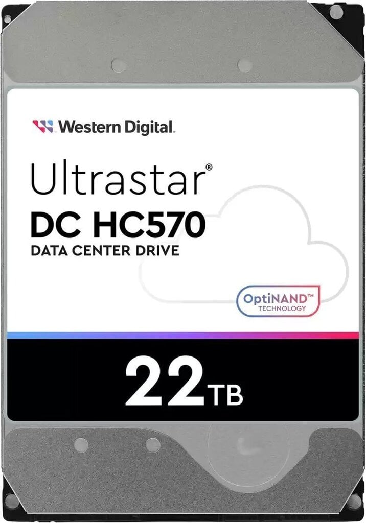 Western Digital Ultrastar DC HC570 (0F48155) цена и информация | Sisemised kõvakettad (HDD, SSD, Hybrid) | kaup24.ee