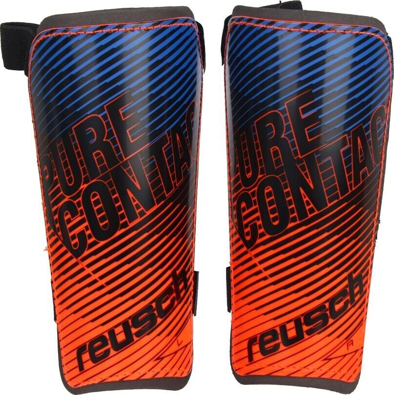 Jalgpallikaitsmed Reusch Shinguard D-Fend, XL, punane цена и информация | Rulluisukaitsmed | kaup24.ee