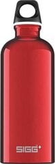 Sigg Traveller Red 0.6 цена и информация | Фляги для воды | kaup24.ee