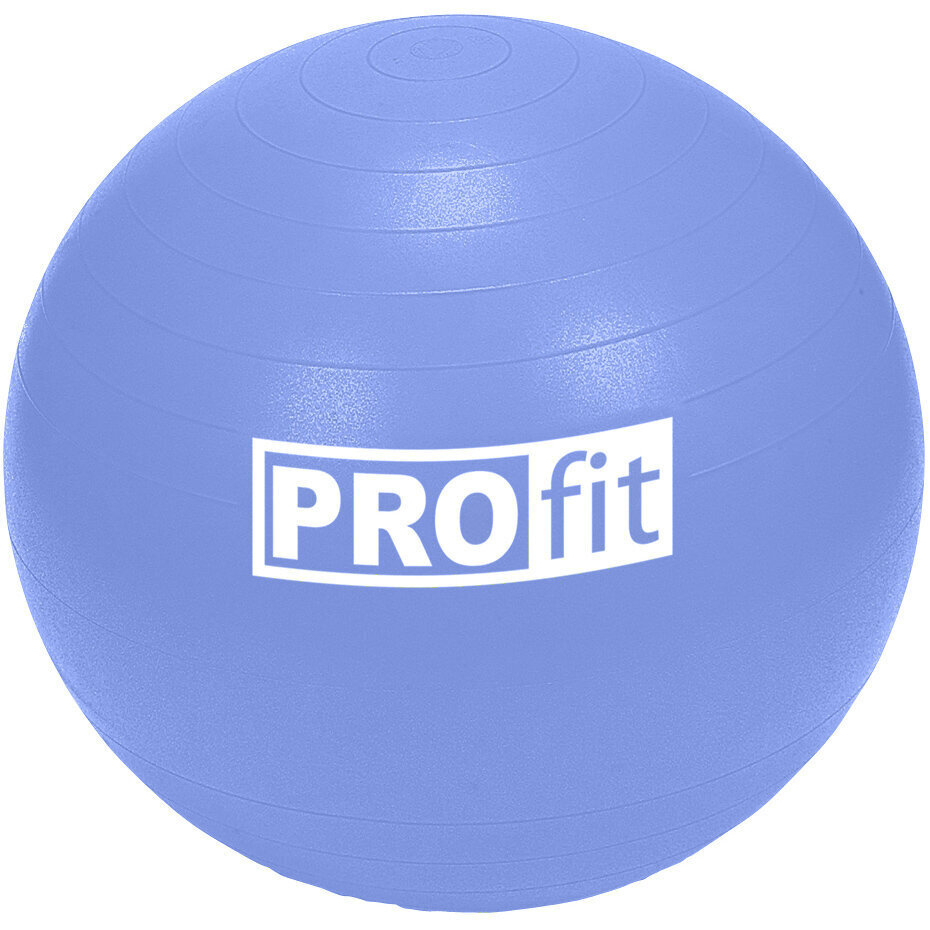 Võimlemispall Profit, 75cm, sinine hind ja info | Võimlemispallid | kaup24.ee