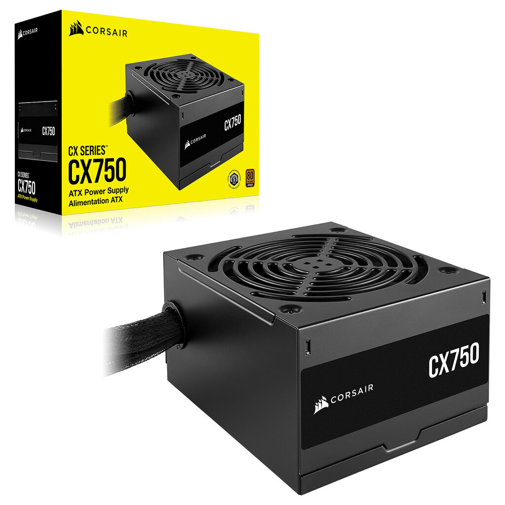 Corsair CX750 CP-9020279-EU hind ja info | Toiteplokid (PSU) | kaup24.ee