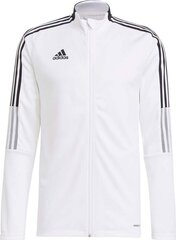 Spordijope Adidas Tiro 21, valge hind ja info | Jalgpalli varustus ja riided | kaup24.ee