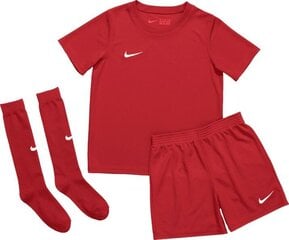 Nike laste jalgpallirõivaste komplekt JR Dry Park 20, 116-122 cm, punane цена и информация | Футбольная форма и другие товары | kaup24.ee