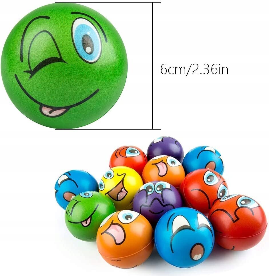Pehme pigistatav pall, 12cm hind ja info | Arendavad mänguasjad | kaup24.ee