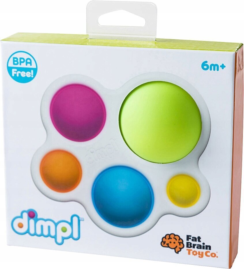 Sensoorne mänguasi Fat Brain Toy Dimple FA192-1 hind ja info | Imikute mänguasjad | kaup24.ee