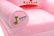 Laste tugitool Kidsee A, roosa hind ja info | Lastetoa kott-toolid, tugitoolid ja tumbad | kaup24.ee