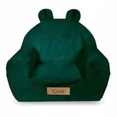 Детское кресло Flumi, зеленое цена и информация | Детские диваны, кресла | kaup24.ee