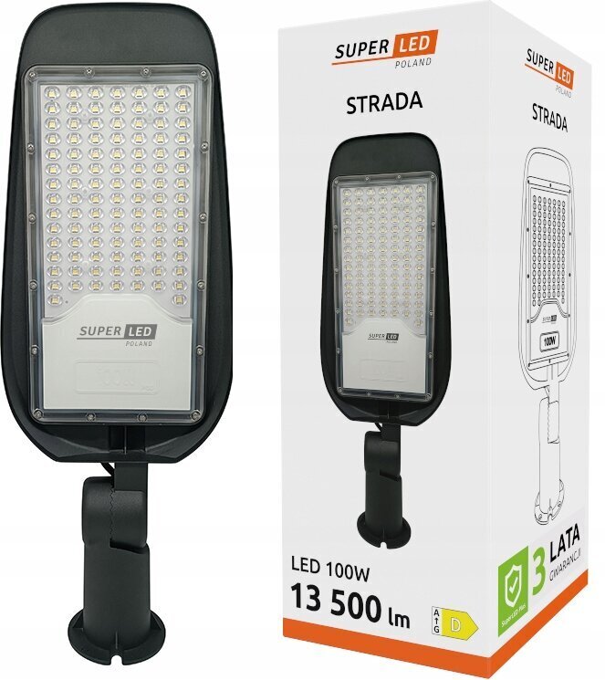 Tänava LED-lamp 100W 13500LM hind ja info | Aia- ja õuevalgustid | kaup24.ee