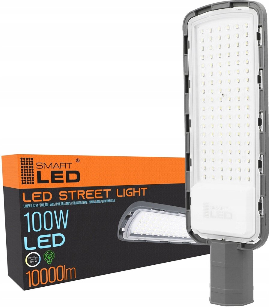 Street Smart LED lamp 100W, 10000LM цена и информация | Aia- ja õuevalgustid | kaup24.ee