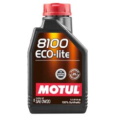 Õli Motul 8100 ECO LITE 0W20 1L hind ja info | Mootoriõlid | kaup24.ee