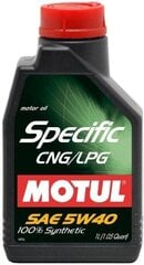 Õli Motul SPECIFIC CNG/LPG 1L цена и информация | Моторные масла | kaup24.ee