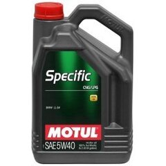 Õli Motul SPECIFIC CNG/LPG 5L hind ja info | Motul Autokaubad | kaup24.ee