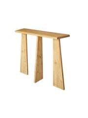 Приставной столик Asir, 100x83x28 см, бежевый цена и информация | Столы-консоли | kaup24.ee