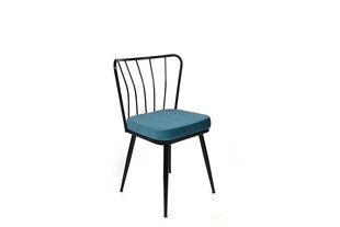 Tooli komplekt (2 osa)  Asir, sinine/must hind ja info | Söögilaua toolid, köögitoolid | kaup24.ee