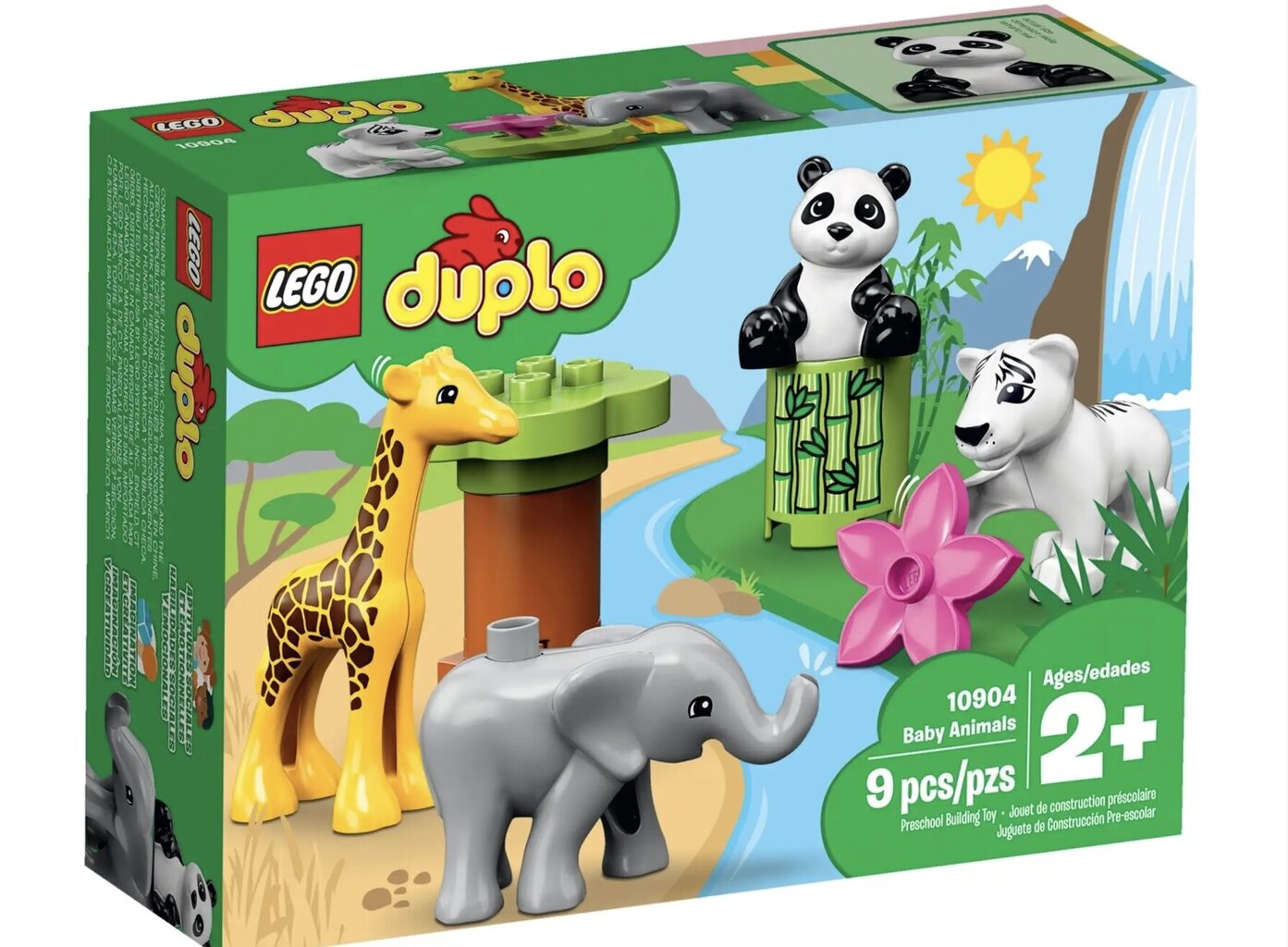 10904 Lego® Duplo Loomad цена и информация | Klotsid ja konstruktorid | kaup24.ee