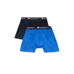 Champion meeste bokserid 2pk, sinine-tumesinine цена и информация | Мужские трусы | kaup24.ee