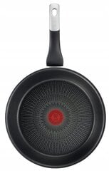 Tefal B55537 Easy Cook & Clean Schmorpfan 28 см | в том числе стеклянная крышка | Не -STICK SEALING | Конечно | Термосигнал | Диффузия пола сковороды | Здоровая кулинария | Черный цена и информация | Cковородки | kaup24.ee