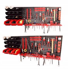 Laud tööriistade hoidmiseks 116x39 cm hind ja info | Tööriistakastid, tööriistahoidjad | kaup24.ee
