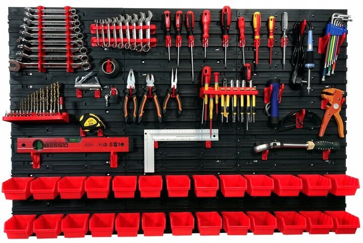 Laud tööriistade hoidmiseks 240x80cm цена и информация | Tööriistakastid, tööriistahoidjad | kaup24.ee