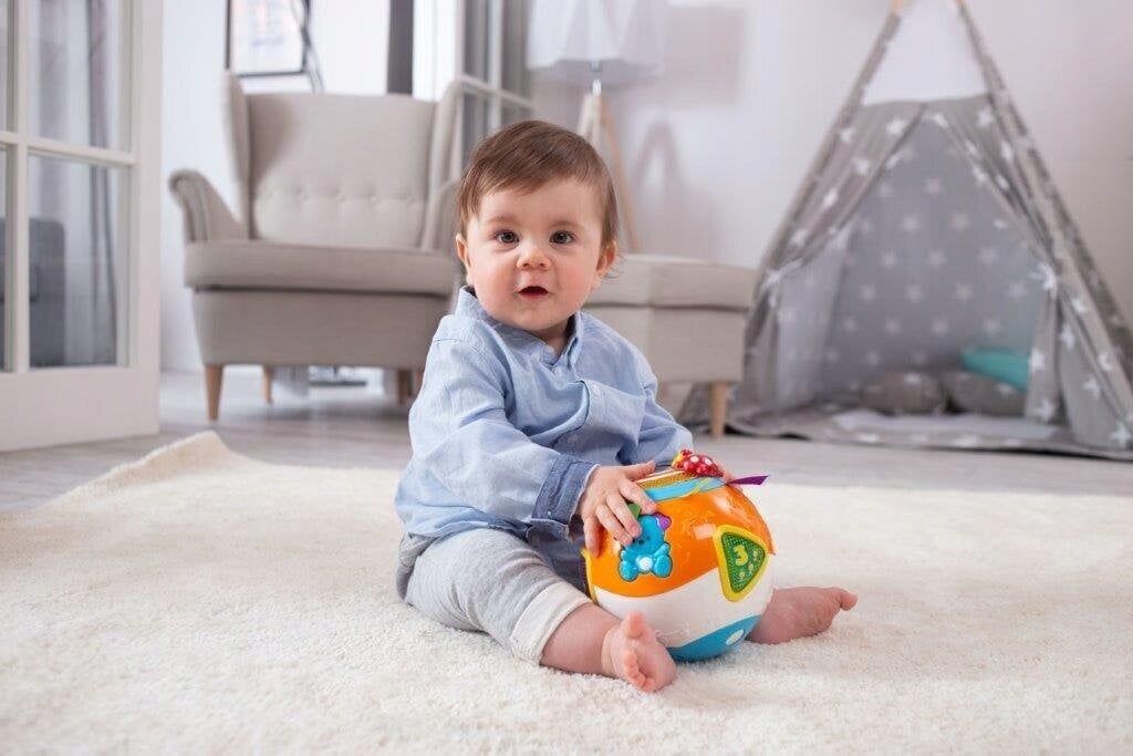 Interaktiivne pall beebidele Vtech Hula-Kula 60103 цена и информация | Imikute mänguasjad | kaup24.ee
