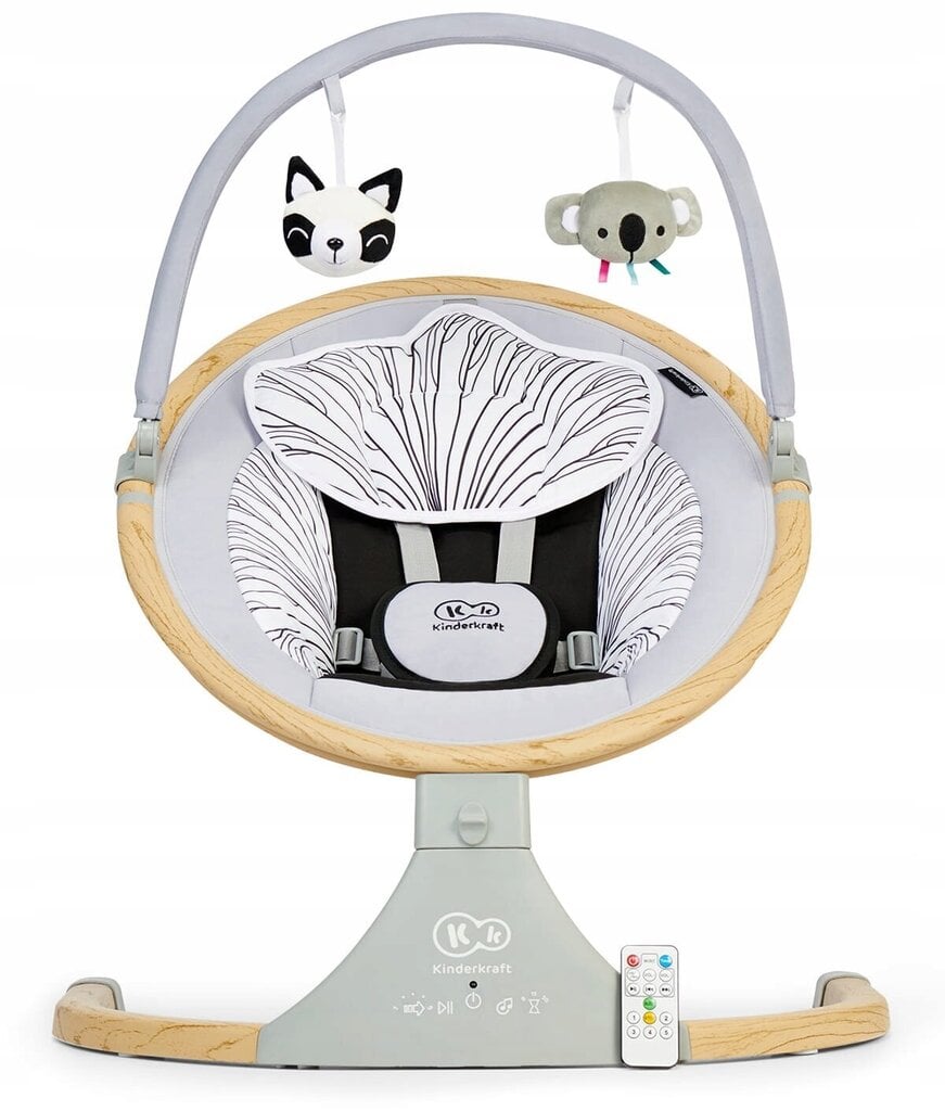 Kiik - tool beebile KinderKraft Lumi цена и информация | Beebi lamamistoolid | kaup24.ee
