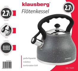 Klausberg teekann, 2,7 l hind ja info | Kohvikannud, teekannud | kaup24.ee