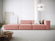 Diivan Cosmopolitan Design Arendal, roosa цена и информация | Diivanid ja diivanvoodid | kaup24.ee