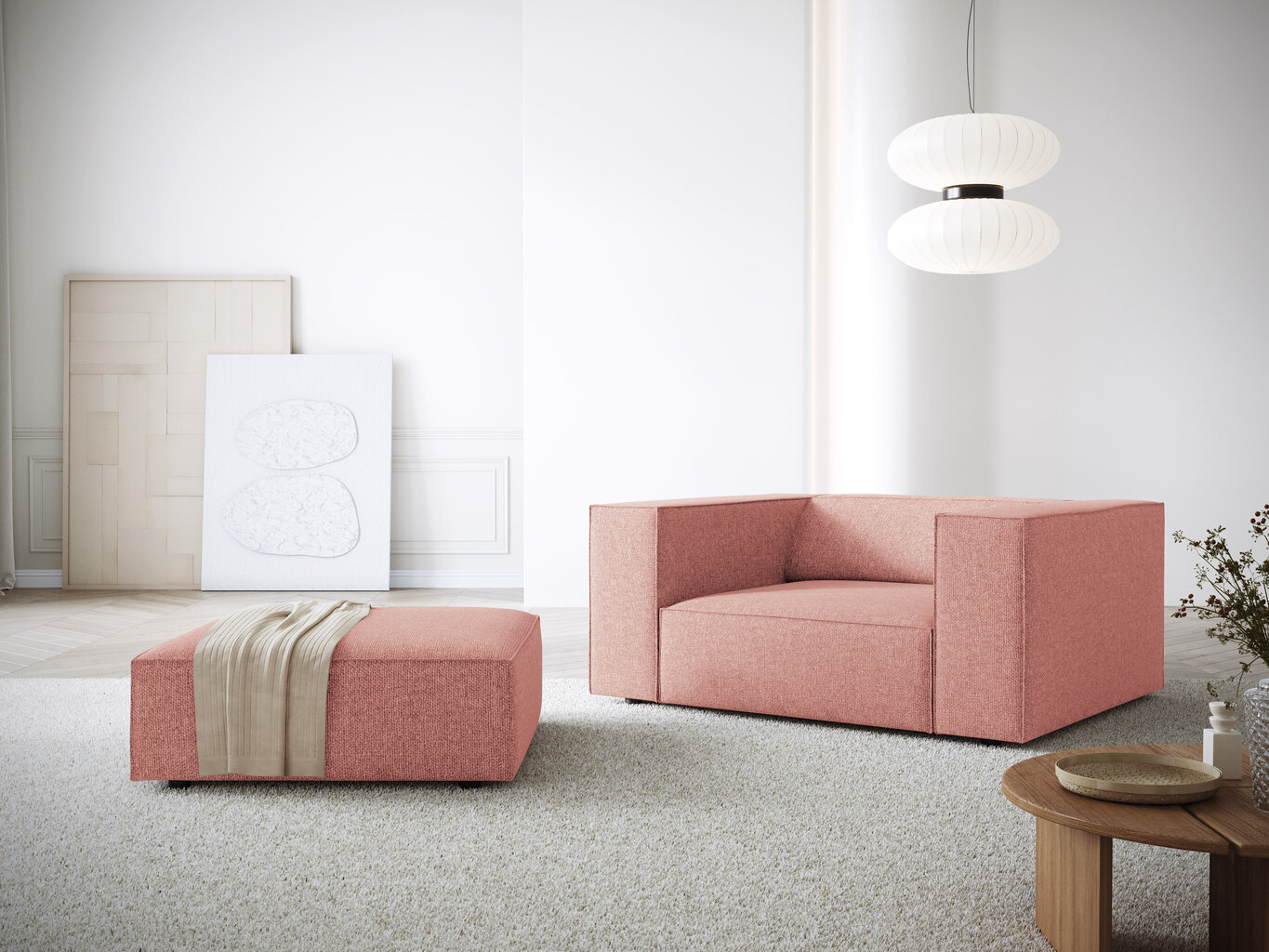 Tumba Cosmopolitan Design Arendal, roosa цена и информация | Kott-toolid, tumbad, järid | kaup24.ee