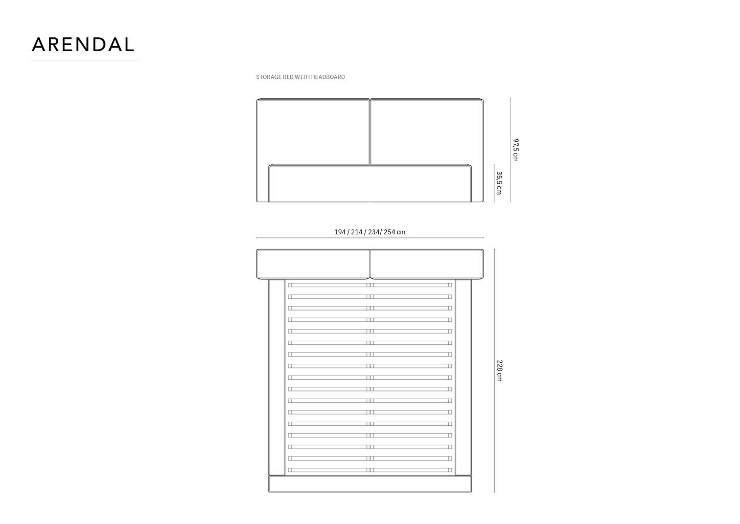 Voodi Cosmopolitan Design Arendal, 140x200 cm, roosa цена и информация | Voodid | kaup24.ee