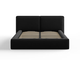 Voodi Cosmopolitan Design Arendal, 160x200 cm, must hind ja info | Voodid | kaup24.ee