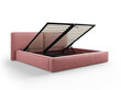 Voodi Cosmopolitan Design Arendal, 200x200 cm, roosa цена и информация | Voodid | kaup24.ee