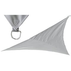 Треугольный садовый зонт, серый цена и информация | Зонты, маркизы, стойки | kaup24.ee