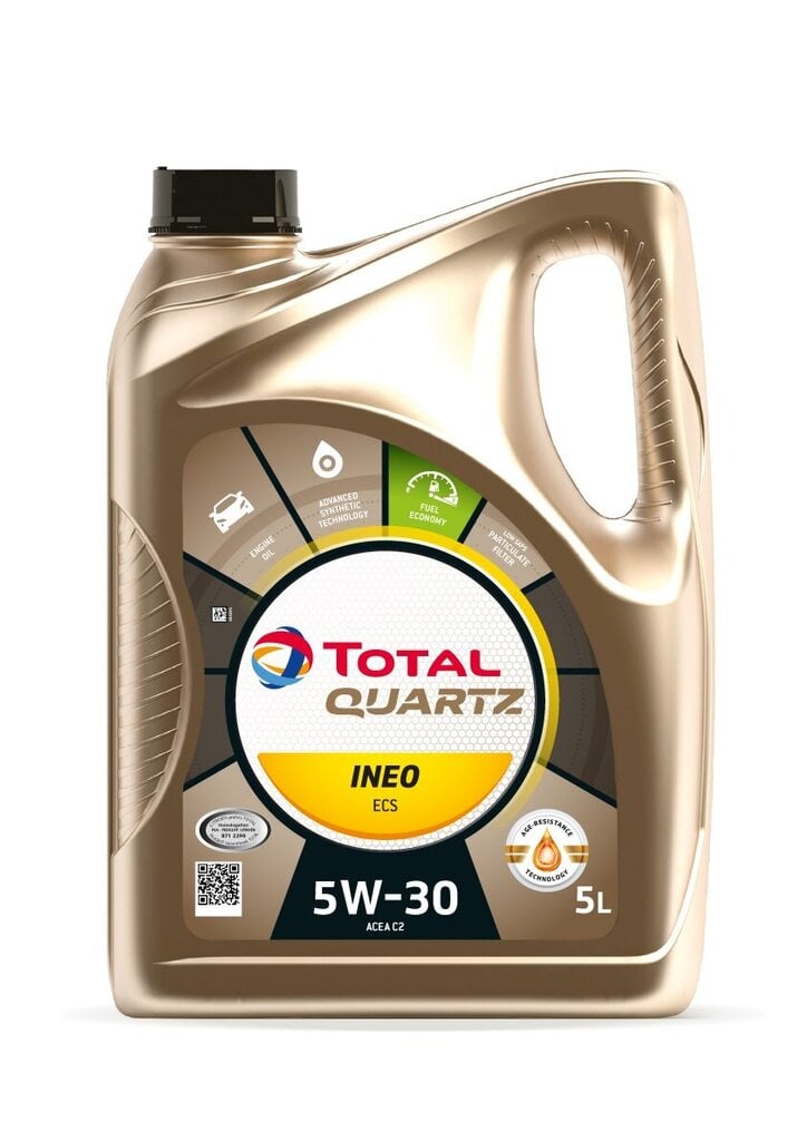 TOTAL Quartz INEO ECS 5W-30 mootoriõli 5l цена и информация | Mootoriõlid | kaup24.ee