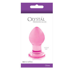 Anaaltapp Crystal Plug Small, roosa hind ja info | Anaallelud | kaup24.ee