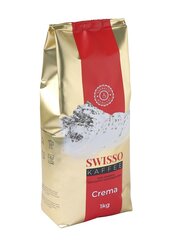 Kohvioad Swisso Crema, 1 kg hind ja info | Kohv, kakao | kaup24.ee