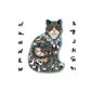 Puidust pusle "The Jeweled Cat" Wooden Puzzle 250 tk hind ja info | Pusled | kaup24.ee