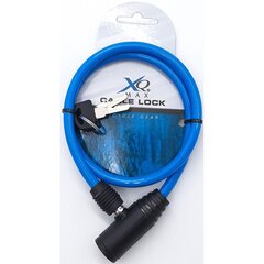кольцо для велосипедного замка, 0,4x65 см, синее цена и информация | Замки для велосипеда | kaup24.ee
