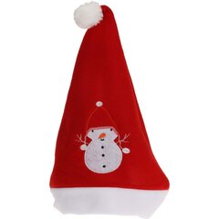 Jõuluvana müts, 30x40cm hind ja info | Karnevali kostüümid | kaup24.ee