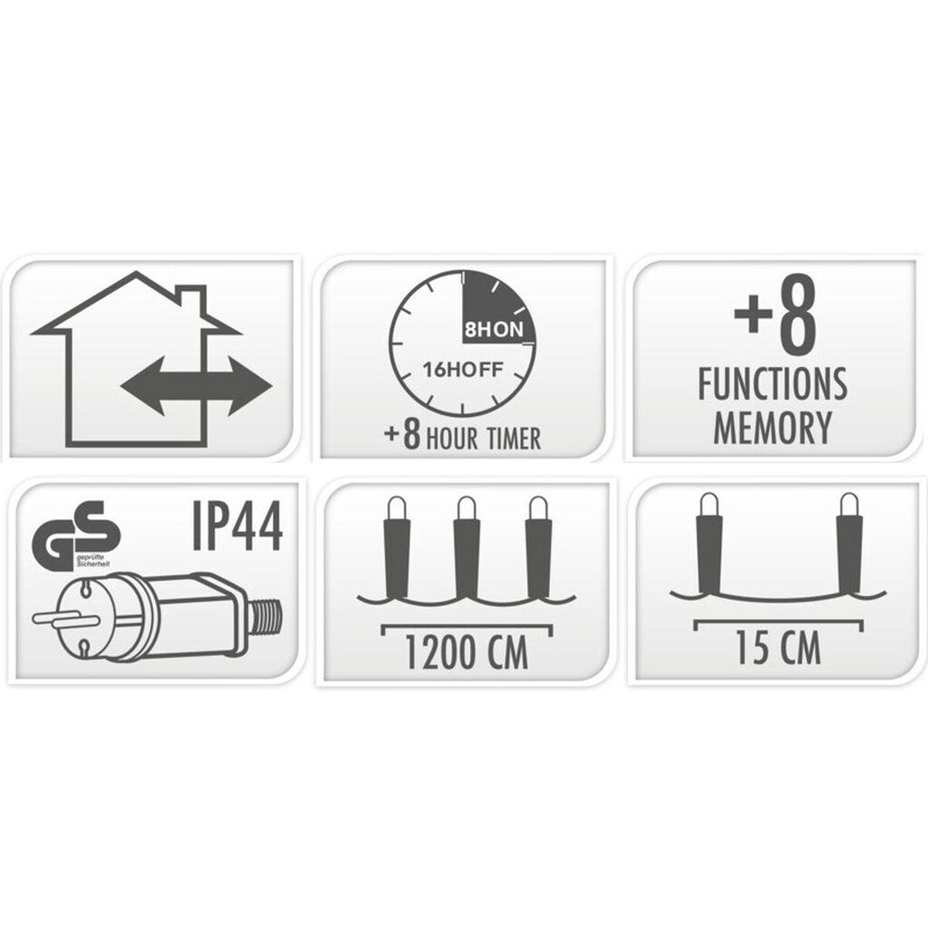 LED-vanik 12m цена и информация | Jõulutuled | kaup24.ee