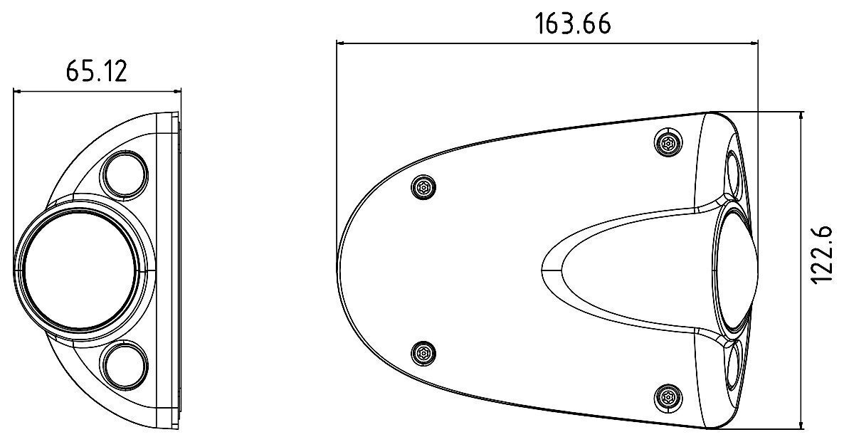 Hikvision DS-2XM6522G0-IM/ND hind ja info | Pardakaamerad ja videosalvestid | kaup24.ee