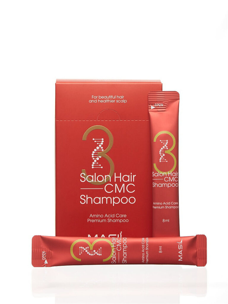 Masil 3 Salon Hair CMC Shampoo taastav professionaalne šampoon keramiididega 20 tk hind ja info | Šampoonid | kaup24.ee