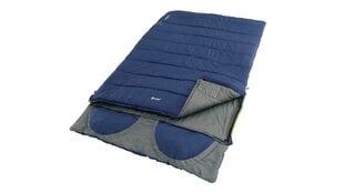 Спальный мешок Outwell Contour Lux Double, 220х145 см, синий цвет цена и информация | Cпальный мешок | kaup24.ee
