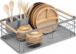 Двухуровневая сушилка для посуды  цена и информация | Столовые и кухонные приборы | kaup24.ee