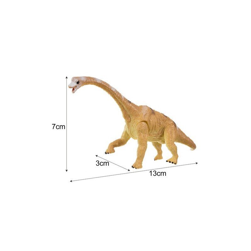 Dinosaurused - liigutatavad figuurid, 6 tk. 22398 цена и информация | Poiste mänguasjad | kaup24.ee