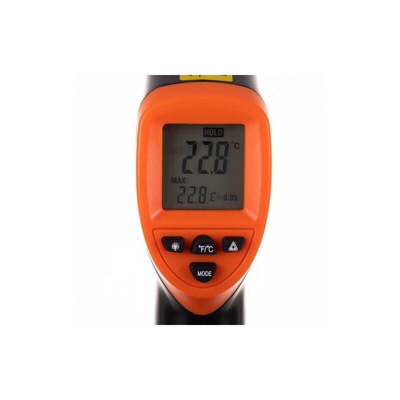 Püromeeter - lasertermomeeter 21263 цена и информация | Mõõdikud (niiskus, temp, pH, ORP) | kaup24.ee