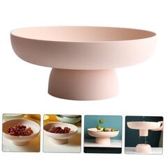 Чаша для фруктов в современном стиле, розовая цена и информация | Посуда, тарелки, обеденные сервизы | kaup24.ee